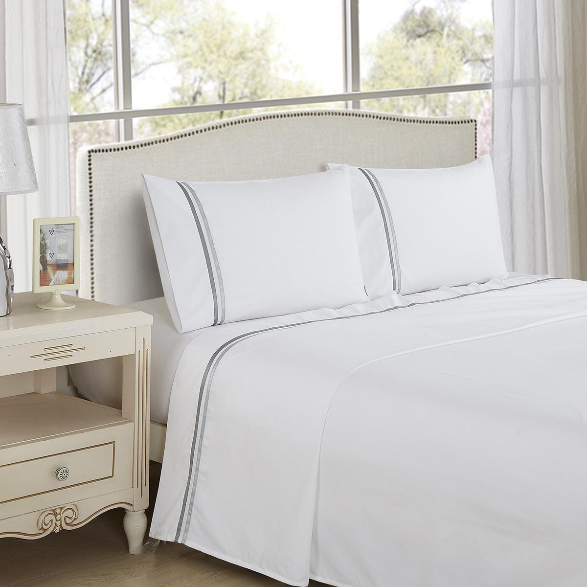 JUST HOME COLLECTION - Sábanas 180 hilos Nórdico