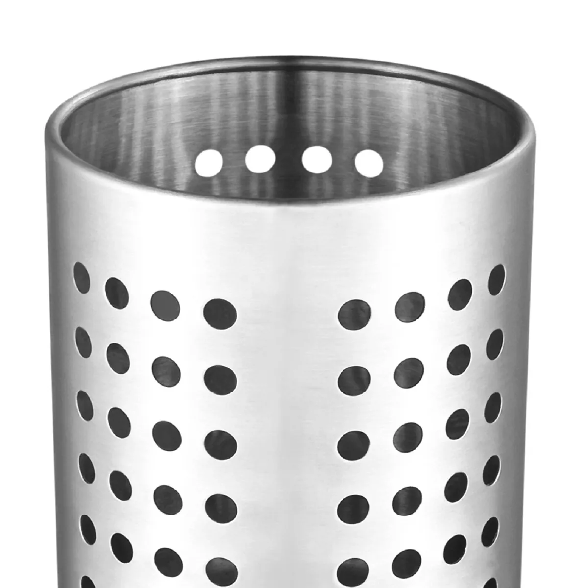 JUST HOME COLLECTION - Portautensilios acero inoxidable