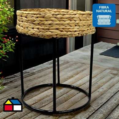 Mesa Jacinto agua D32x39 cm