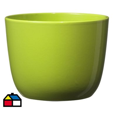 Macetero Sevilla verde 11 cm