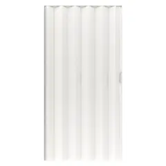 HOLZTEK - Puerta plegable PVC modelo Tivoli color blanca 120x200 cm