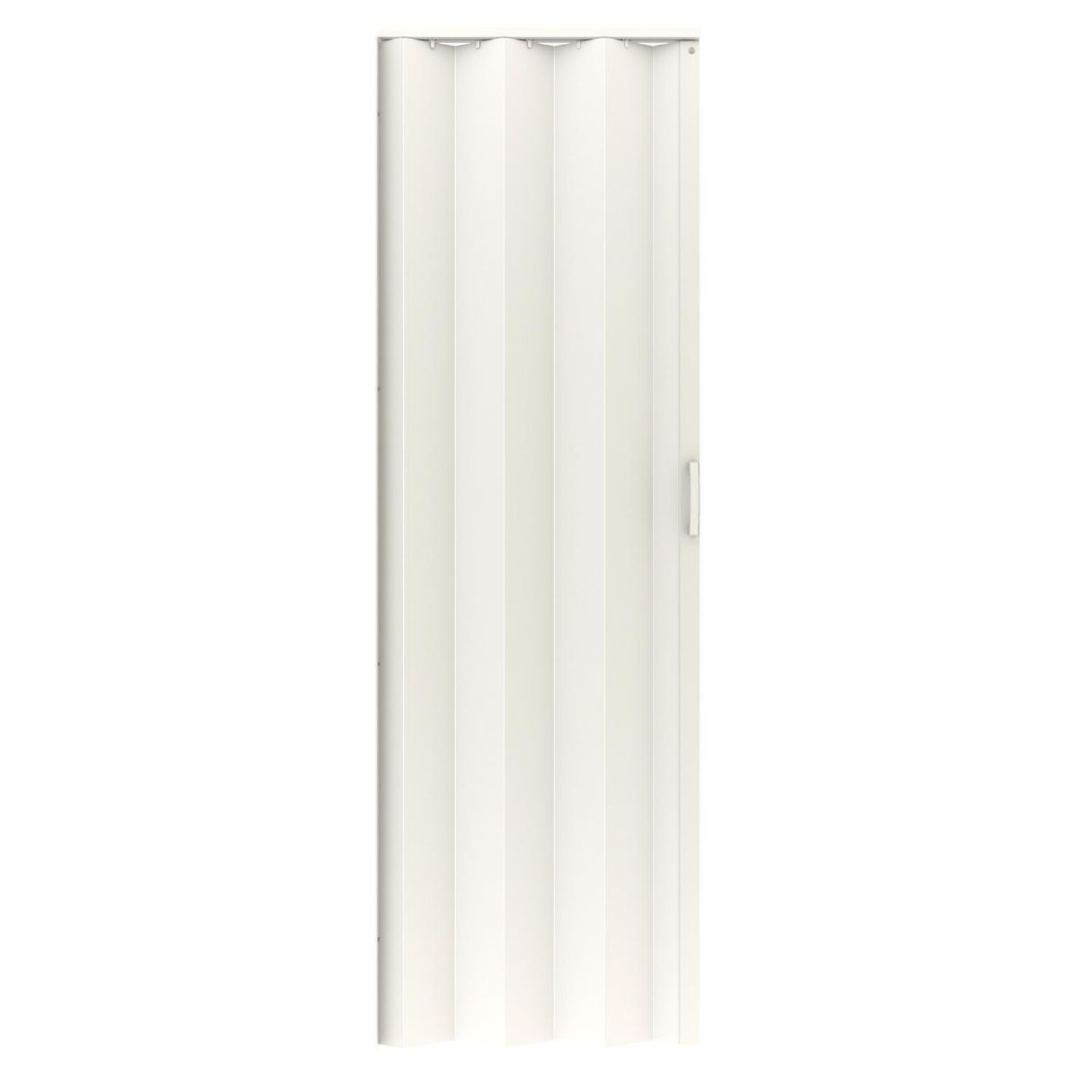 HOLZTEK - Puerta plegable PVC modelo Tivoli color blanca 70x200 cm