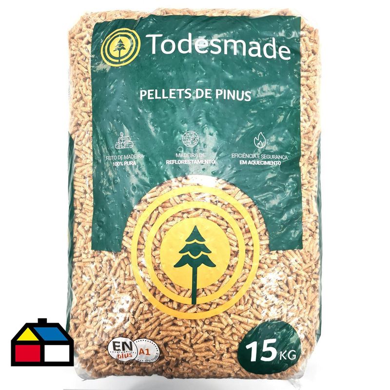 TODESMADE - Pellet madera 15 kg