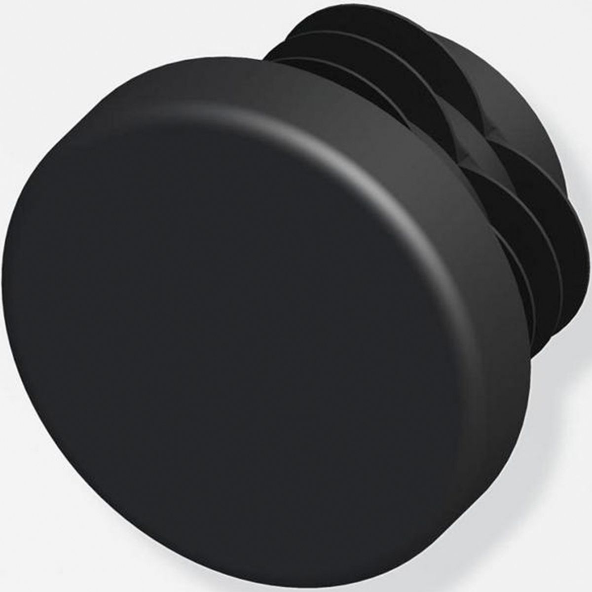 ALFER - Tapón 19,5 mm plástico negro