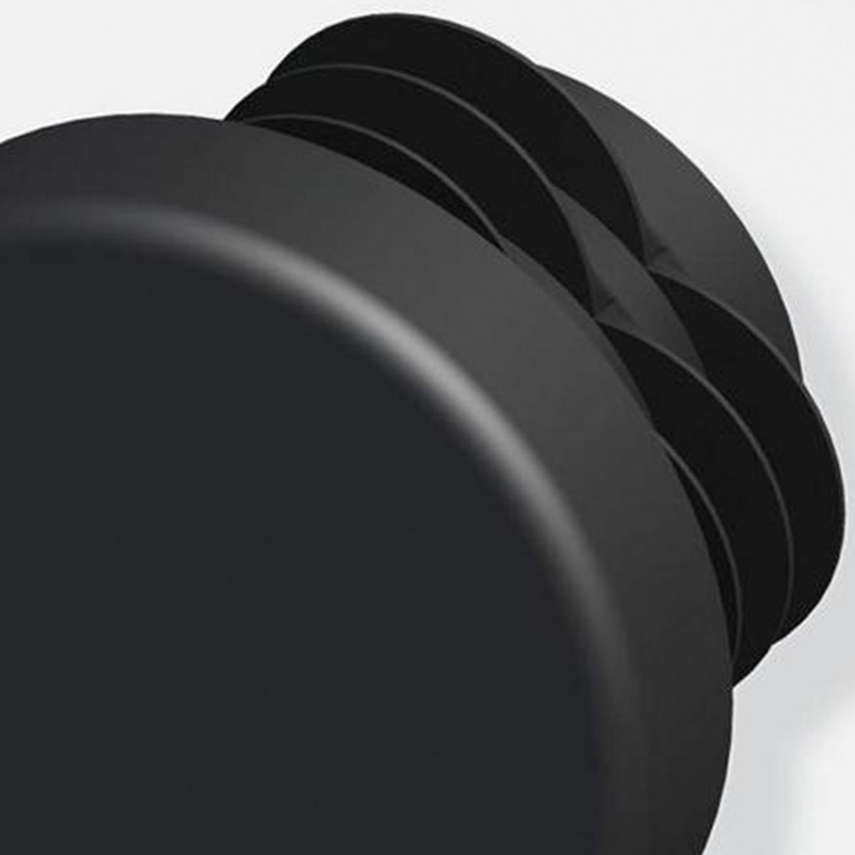 ALFER - Tapón 19,5 mm plástico negro