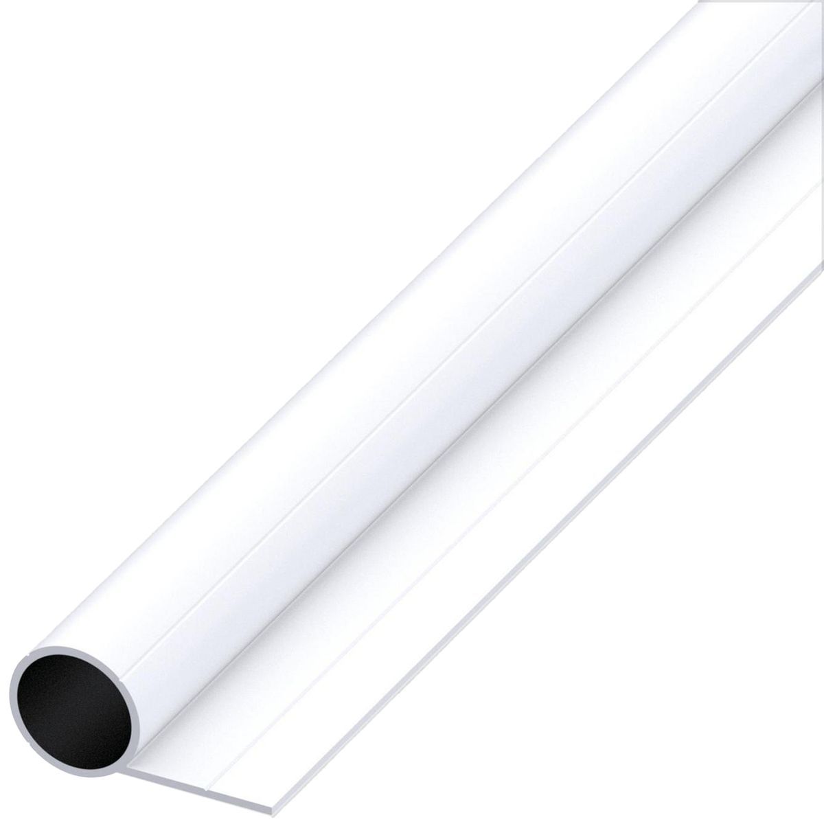 ALFER - Tubo redondo 2,5 metros blanco