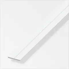 ALFER - Barra plana 23,5 mm blanca