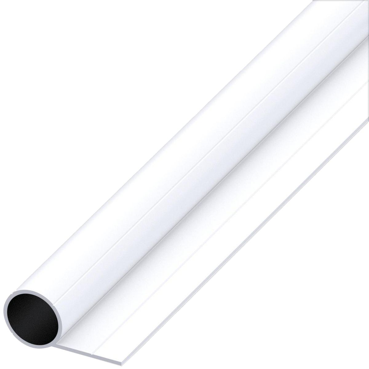 ALFER - Tubo redondo 23.5 mm blanco