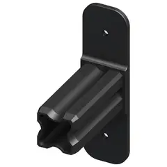 ALFER - Conector 23.5 mm plástico negro