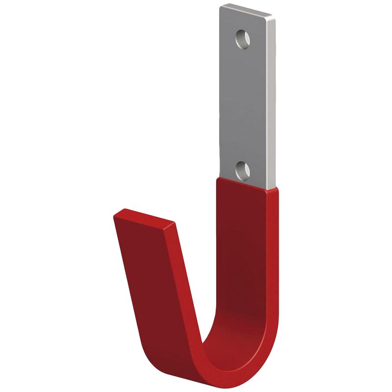 ALFER - Gancho Pared Acero Galvanizado 35x82 mm 1 Unidad