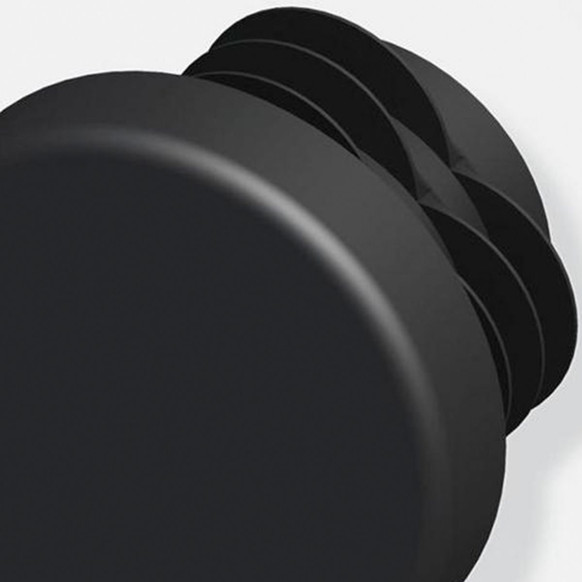 ALFER - Tapón 15,5 mm plástico negro