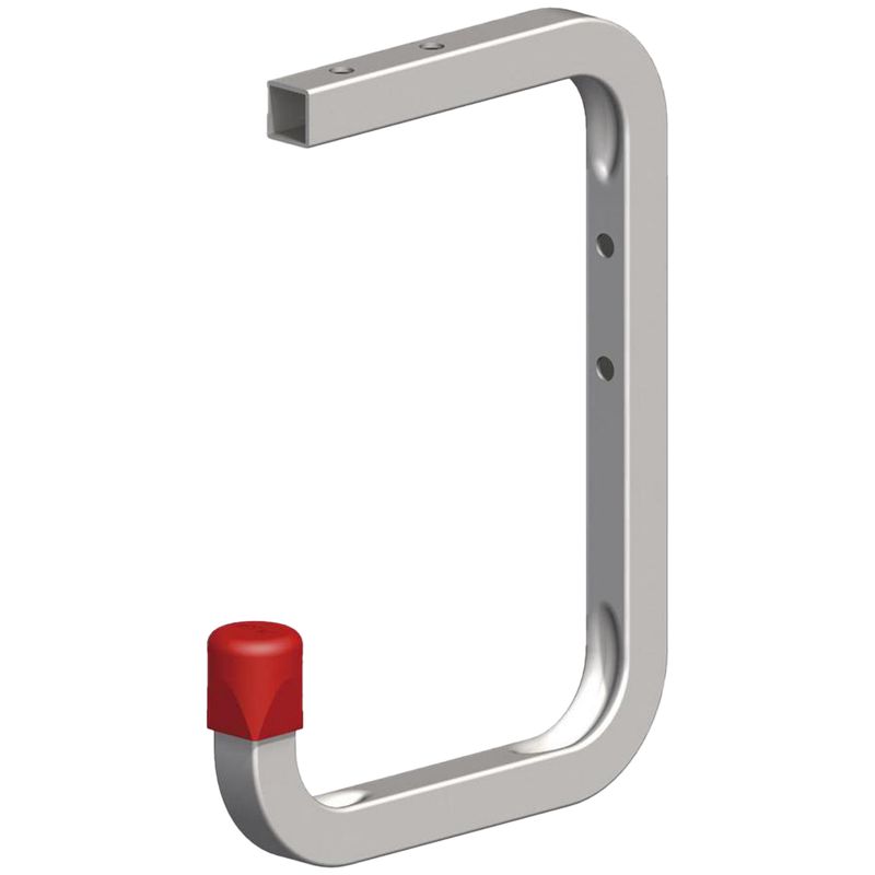 ALFER - Gancho Pared/Techo Acero Galvanizado 115X160X100 mm 1 Unidad