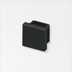 ALFER - Tapón 19,5 mm plástico negro