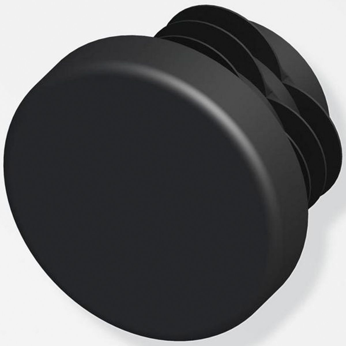 ALFER - Tapón 23,5 mm plástico negro