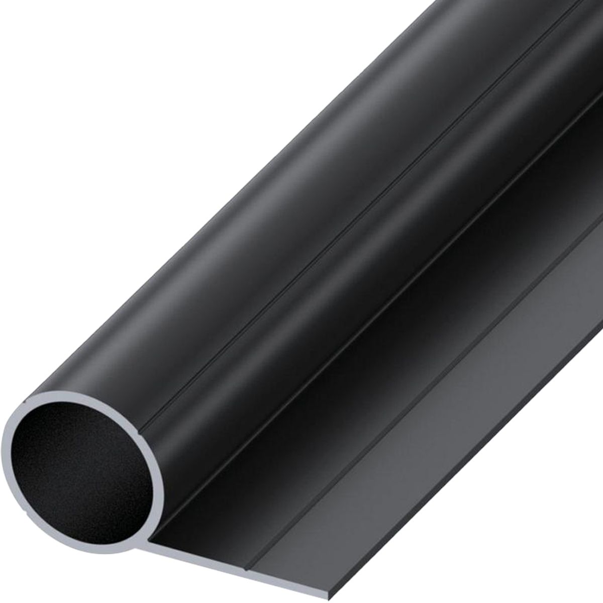 ALFER - Tubo redondo 23.5 mm negro