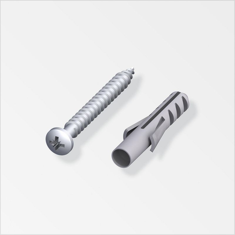 ALFER - Kit Tornillo y tarugo 45mm x 8