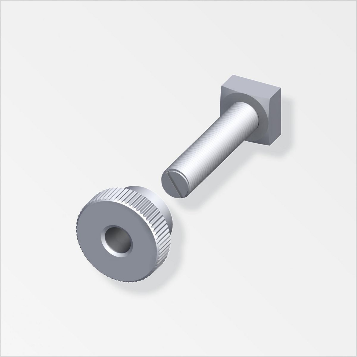 ALFER - Kit Monataje Acero Galv.m5, 1 kit