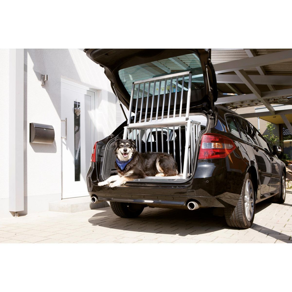 ALFER - Tubo cuadrado 23.5 mm aluminio