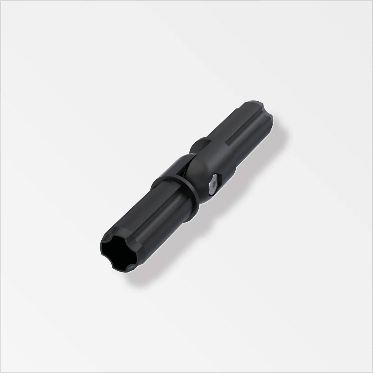 ALFER - Conector Articulado Dos Espigas Para Estructuras