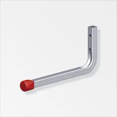ALFER - Gancho pared aluminio 130x230 mm