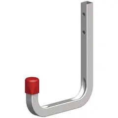 ALFER - Gancho Pared Acero Galvanizado 80x120 mm 1 Unidad