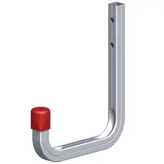 ALFER - Gancho pared 80x12 mm aluminio