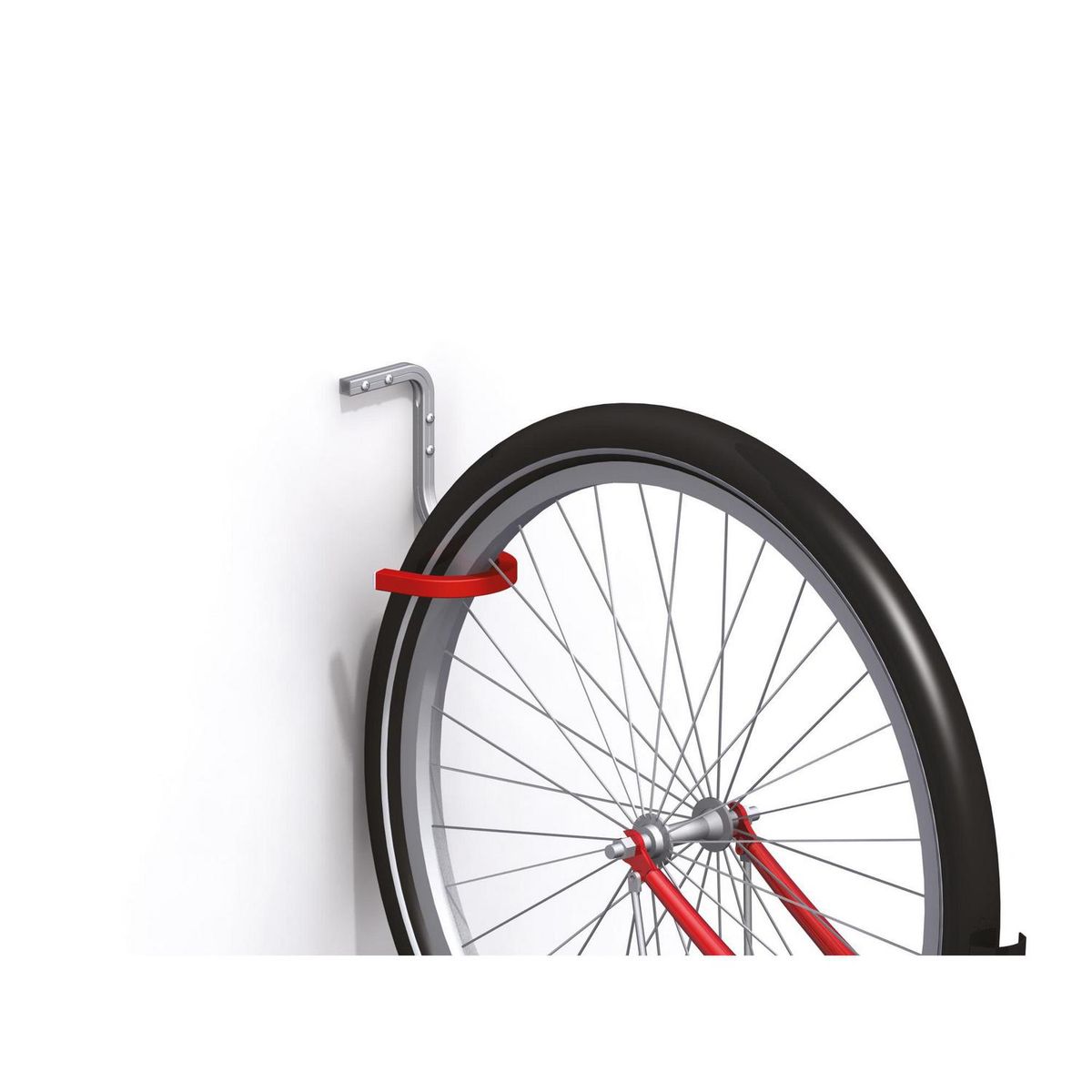 ALFER - Gancho pared/techo para bicicleta