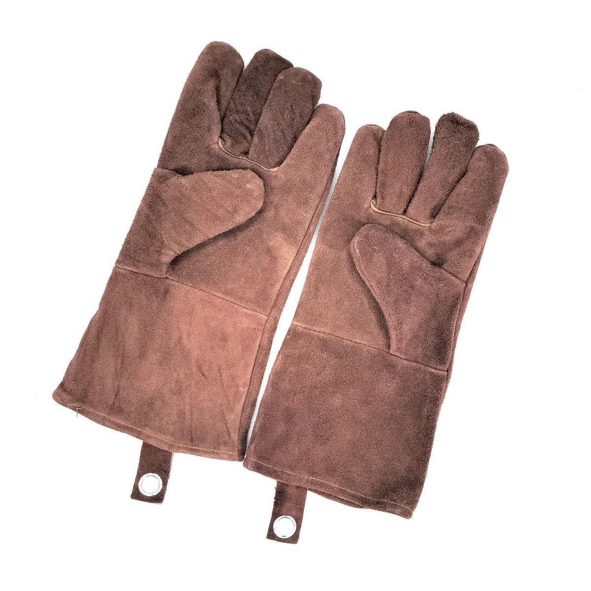 MR BEEF - Guantes de Parrilla de Cuero Talla única Café