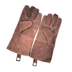 MR BEEF - Guantes de cuero parrilla