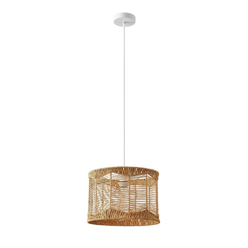 JUST HOME COLLECTION - Lámpara Colgante Metal Amarillo/Dorado 32 cm
