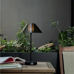 JUST HOME COLLECTION - Lámpara de Escritorio DE18411BLACKR Negro 22x38.6 cm