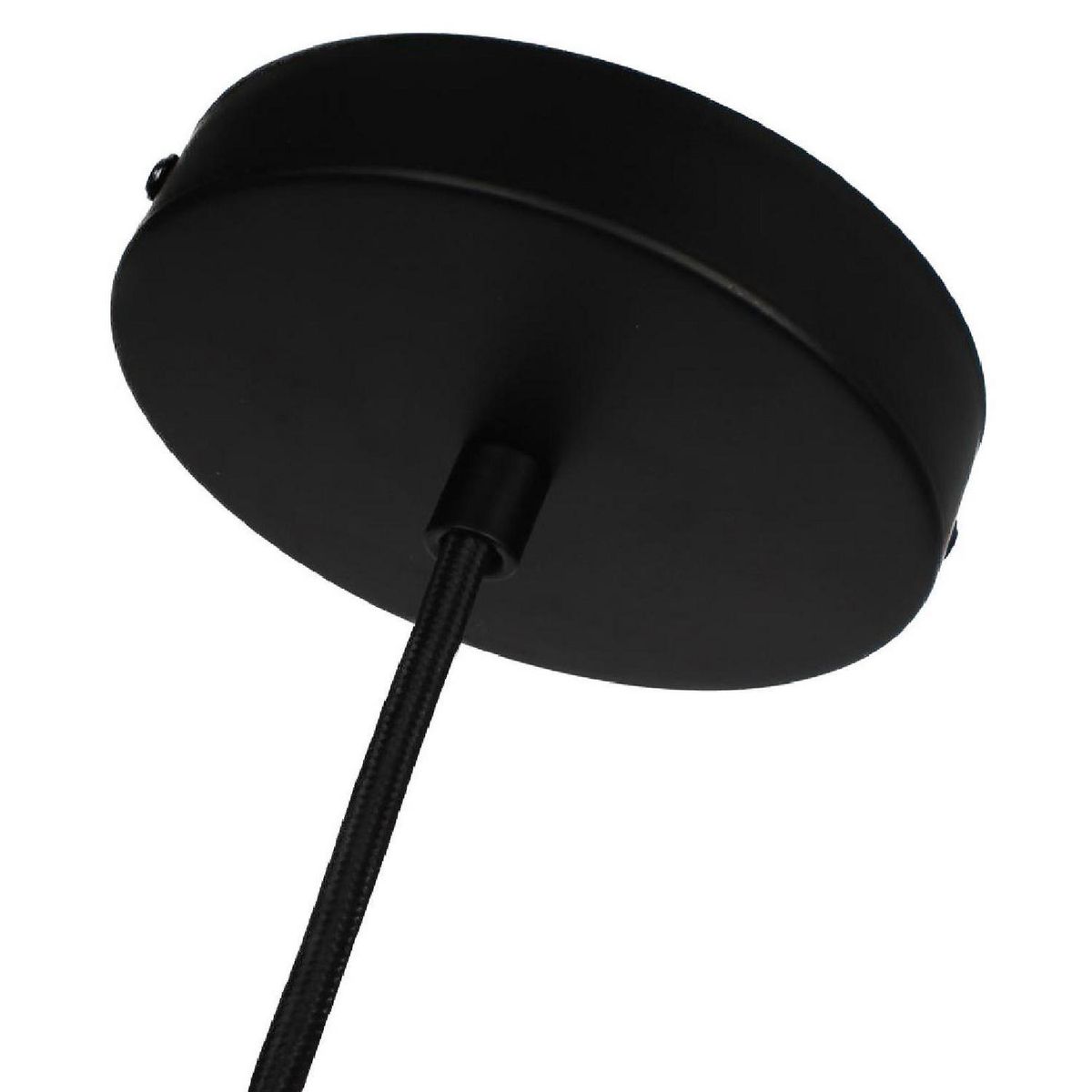 JUST HOME COLLECTION - Lámpara Colgante Metal Negro