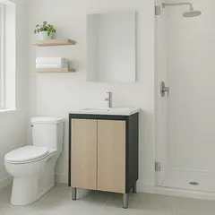 SENSI DACQUA - Combo mueble más espejo Cairo