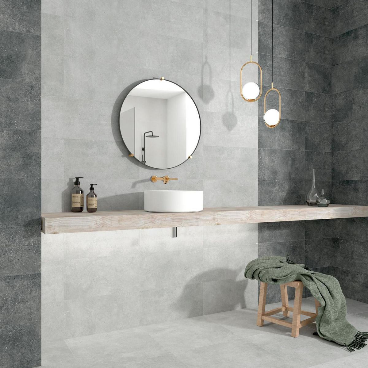 PAMESA - Porcelanato 60.8x60.8 cm Natural Gris 1.85 m2