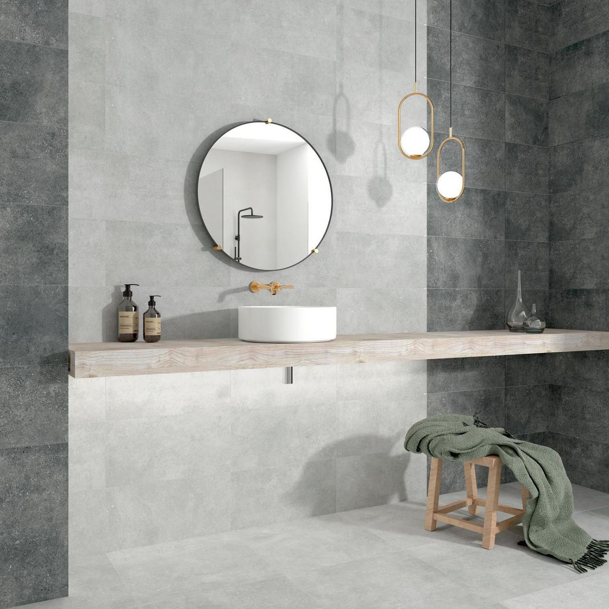PAMESA - Porcelanato 60.8x60.8 cm Nat Grey Gris 1.85 m2