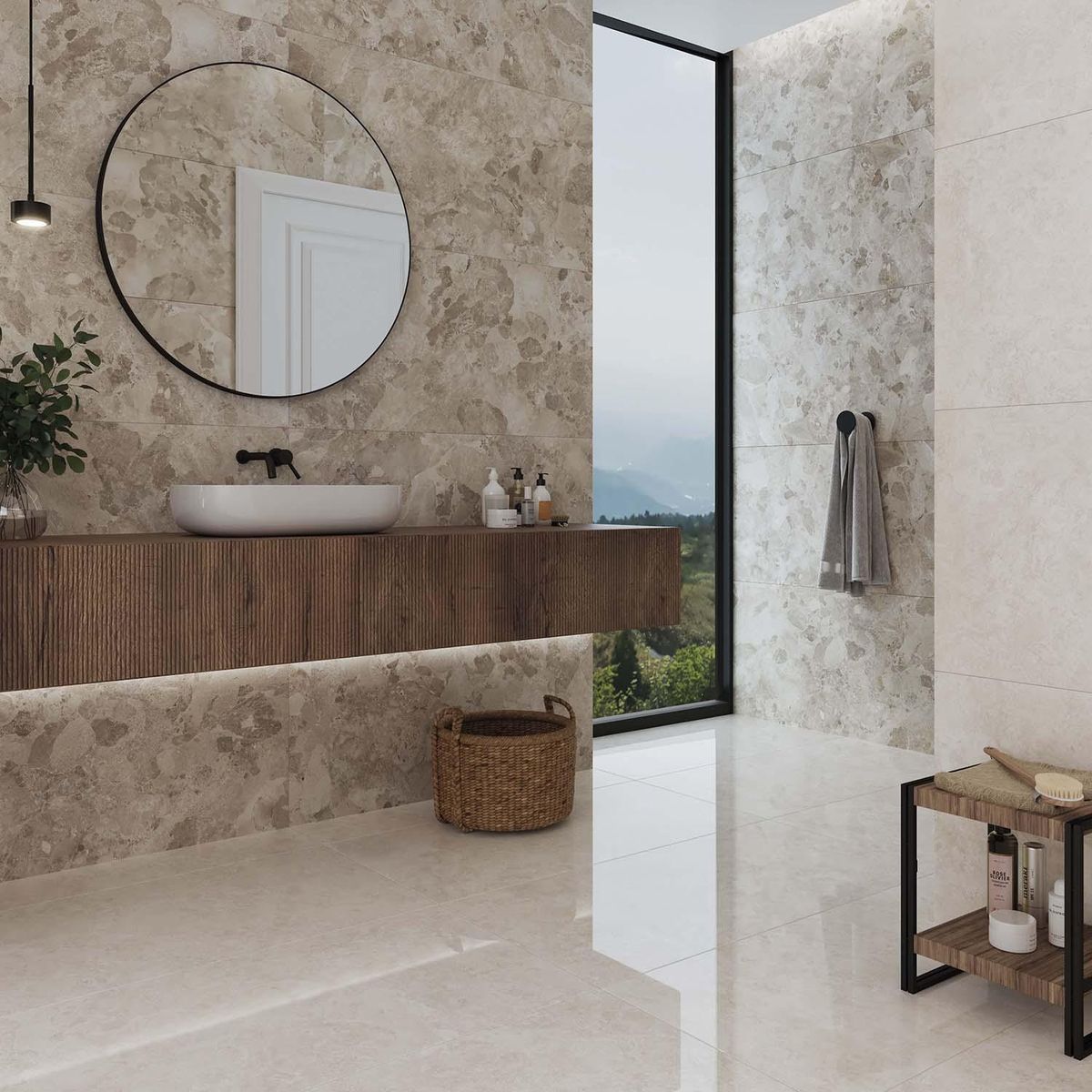 STN - Porcelanato 60x120 cm Larocca Natural Beige 1.44 m2