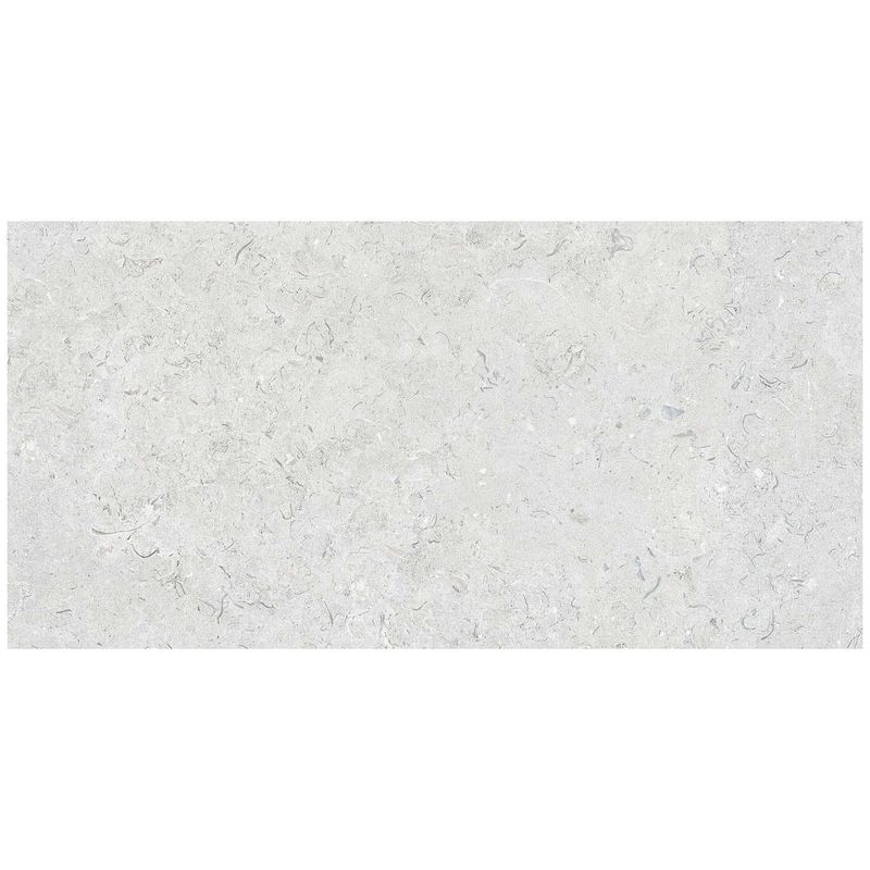 STN - Porcelanato 60x120 cm Caliope White Gris 1.44 m2