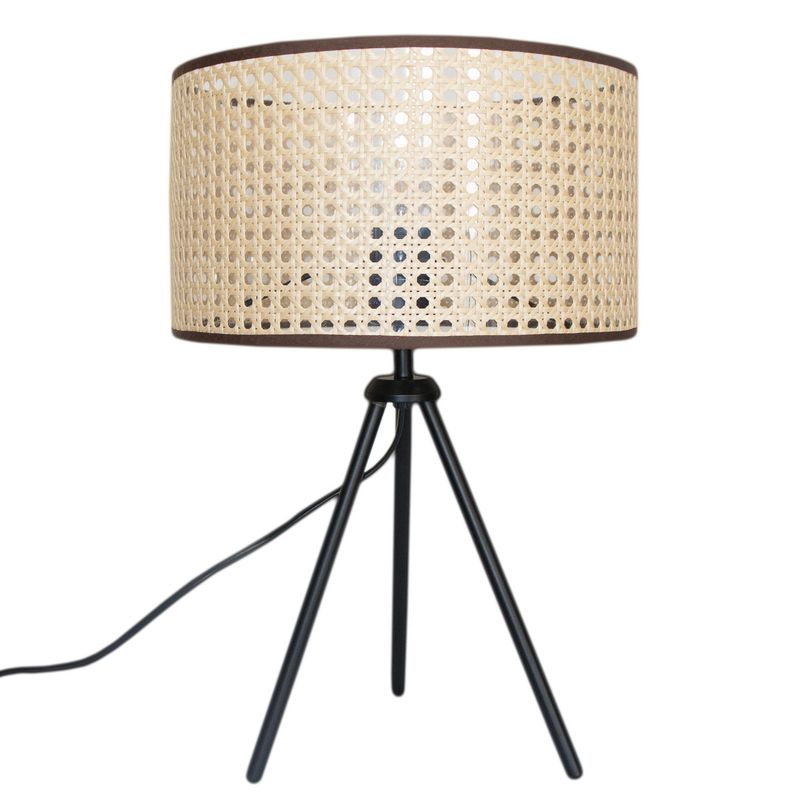 JUST HOME COLLECTION - Lámpara Mesa UT-0053 Negro 30x45 cm
