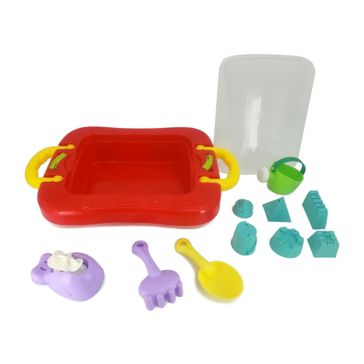 DO IT - Mesa de Juego de Arena 12 Piezas 41x24x32 cm Multicolor