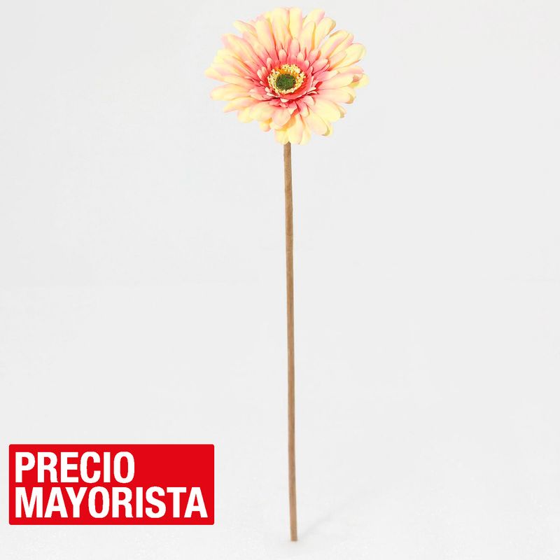 JUST HOME COLLECTION - Vara flor artificial gerbera naranja 51 cm