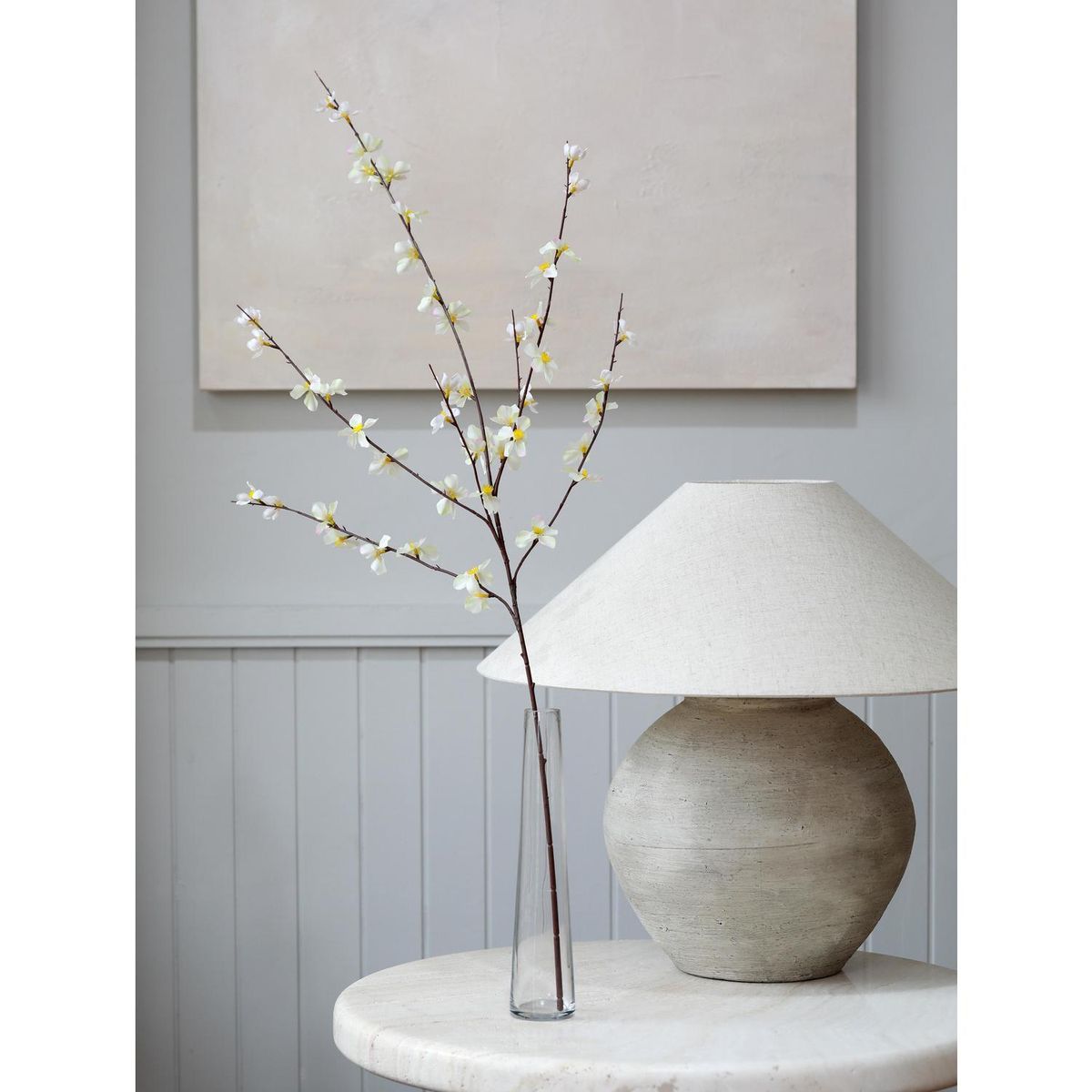 JUST HOME COLLECTION - Vara Flor de Ciruela Artificial 120 cm Verde