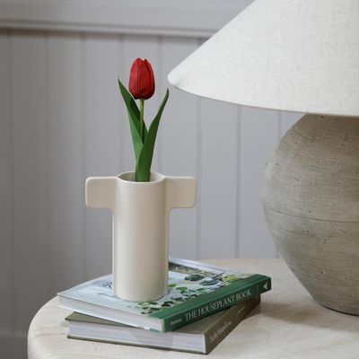 Imagen 2 del producto Vara Artificial Tulipan 57 cm Rojo