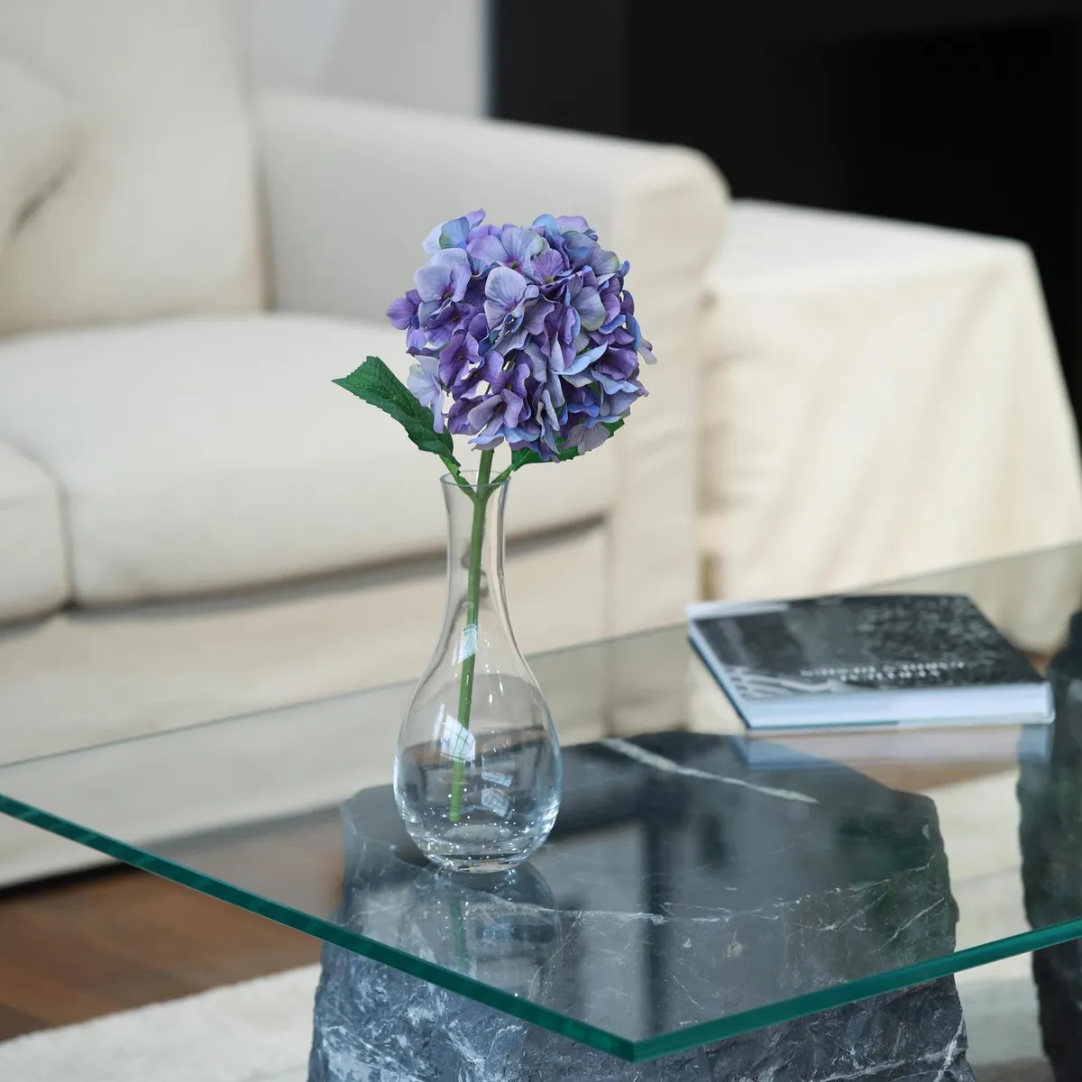 JUST HOME COLLECTION - Vara Artificial Hortensia 48 cm Lila