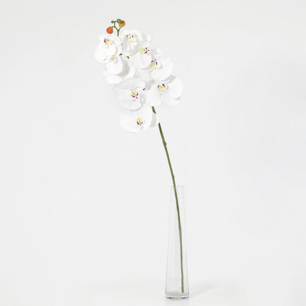 JUST HOME COLLECTION - Vara Artificial Orquídea 78 cm Blanco