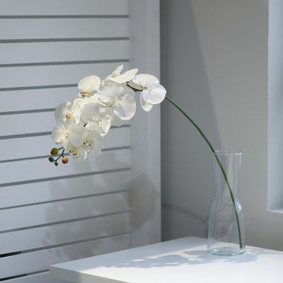 Imagen 2 del producto Vara Artificial Orquídea 78 cm Blanco