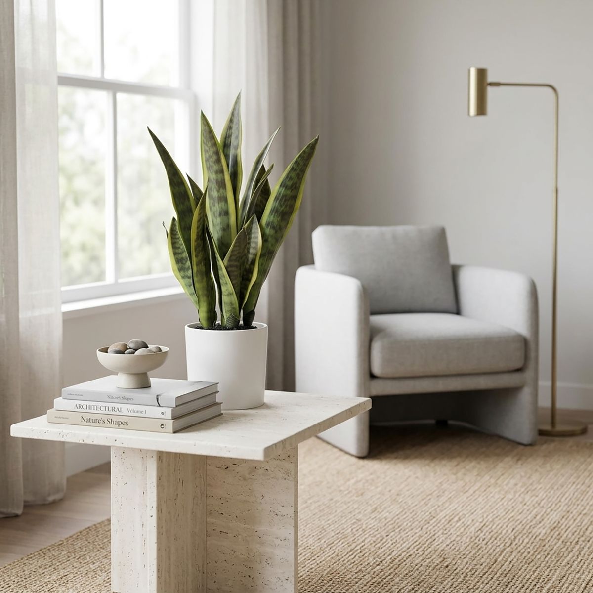 Planta Artificial Sansevieria 70 cm Verde, marca JUST HOME COLLECTION - Foto 2