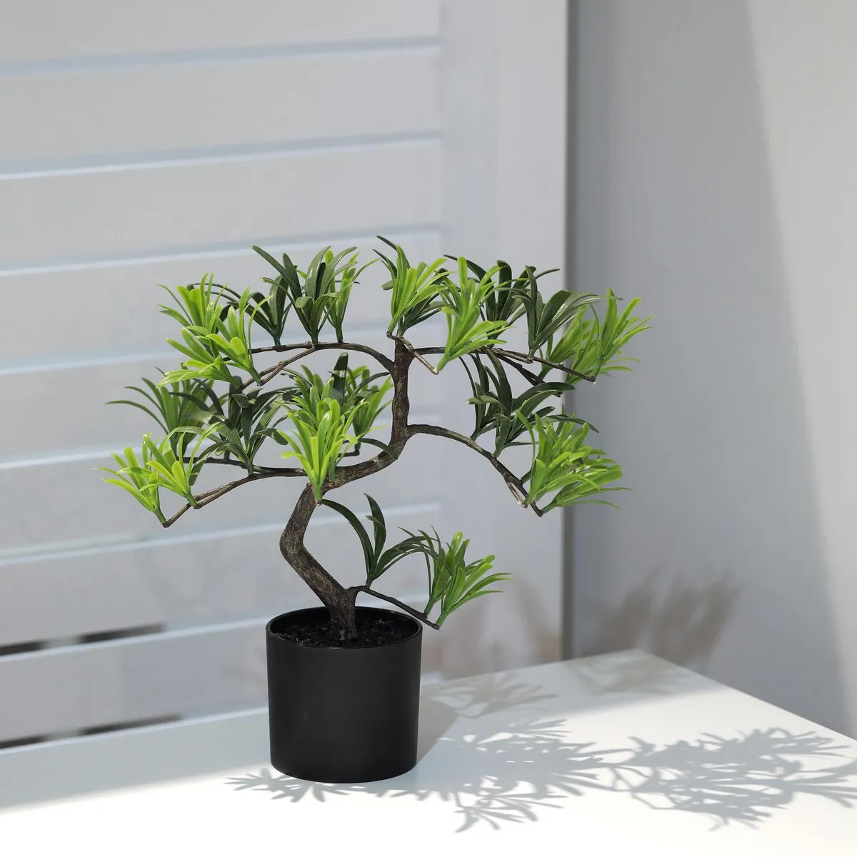 JUST HOME COLLECTION - Planta Artificial Bonsai 24 cm Verde