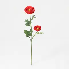 JUST HOME COLLECTION - Vara flor artificial ranúnculos rosado 54 cm