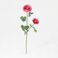 Vara Ranúnculos Artificial 54 cm Verde