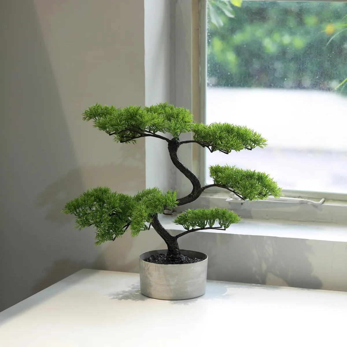 JUST HOME COLLECTION - Planta Artificial Bonsai 45 cm Verde